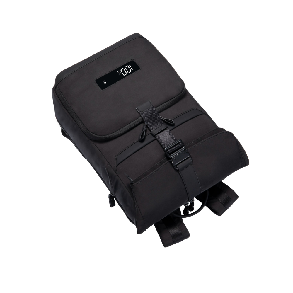 SmartCharge 15L Business-Rucksack: Integrierte 96-Wh-Powerbank, USB-C/A-Schnellladefunktion und wasserdichte Technologie