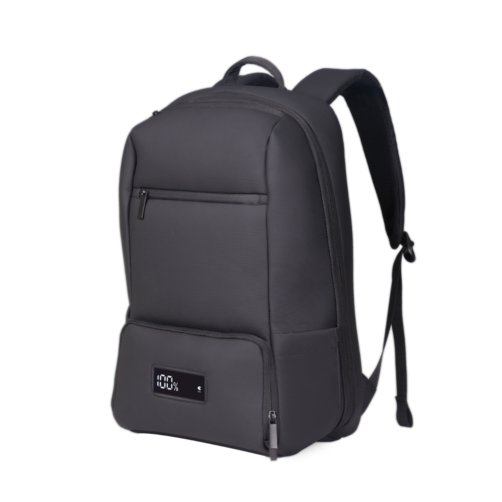 SmartCharge 20L Business-Rucksack: Integrierte 96-Wh-Powerbank, USB-C/A-Schnellladefunktion und wasserdichte Technologie