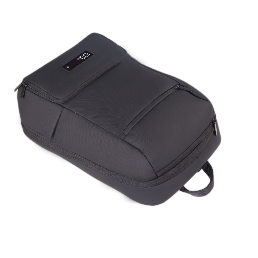 SmartCharge 20L Business-Rucksack: Integrierte 96-Wh-Powerbank, USB-C/A-Schnellladefunktion und wasserdichte Technologie