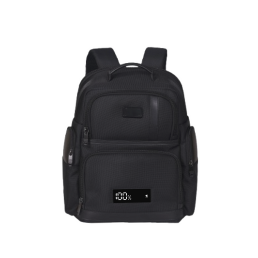 SmartCharge 20L Business-Rucksack: Integrierte 96-Wh-Powerbank, USB-C/A-Schnellladefunktion und wasserdichte Technologie