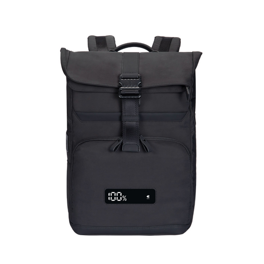 SmartCharge 15L Business-Rucksack: Integrierte 96-Wh-Powerbank, USB-C/A-Schnellladefunktion und wasserdichte Technologie