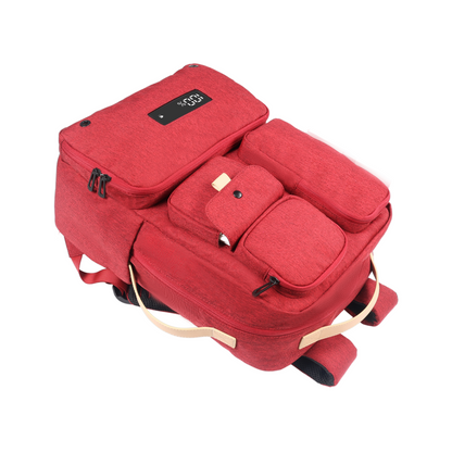 SmartCharge 15L Business-Rucksack: Integrierte 96-Wh-Powerbank, USB-C/A-Schnellladefunktion und wasserdichte Technologie